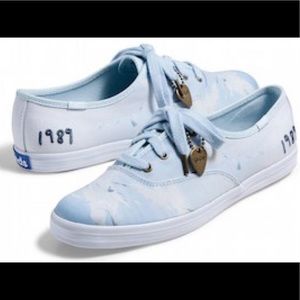 Taylor Swift 1989 Blue Seagull Keds